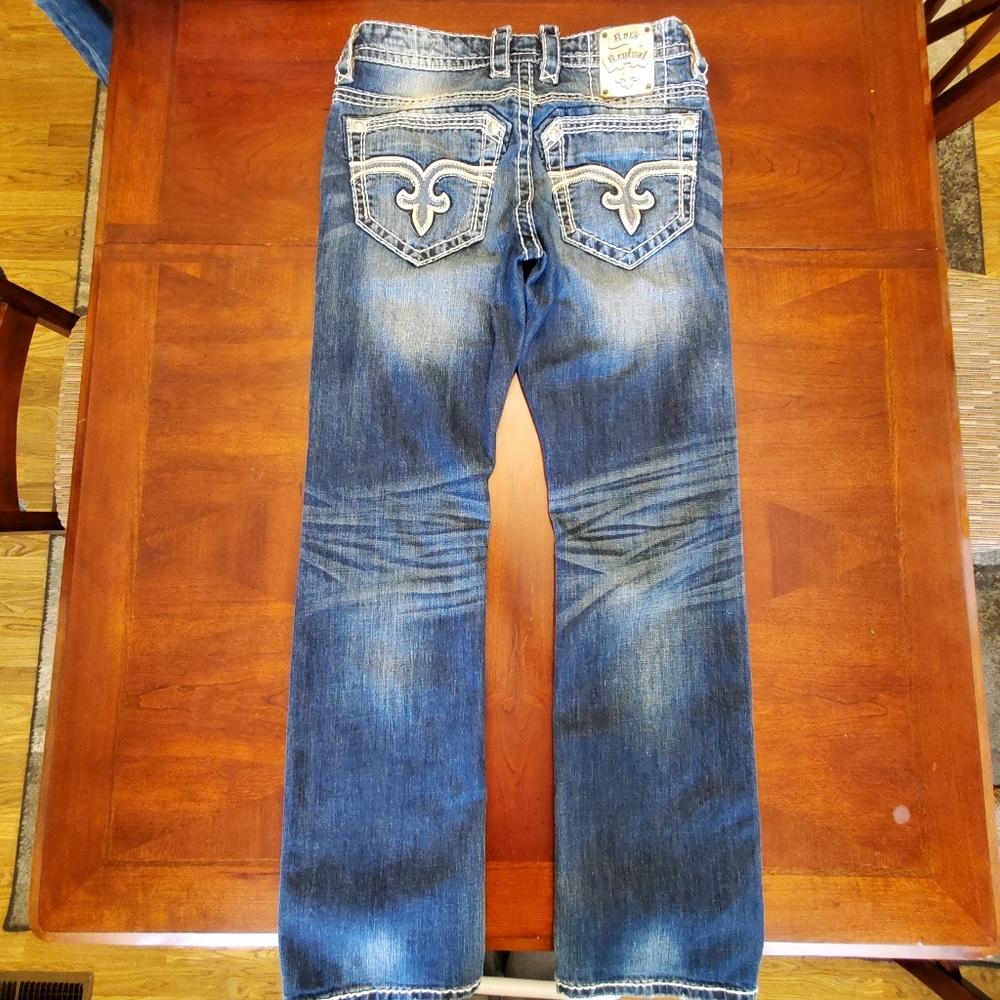 Mens Rock Revival Jeans - Picture 4 of 5